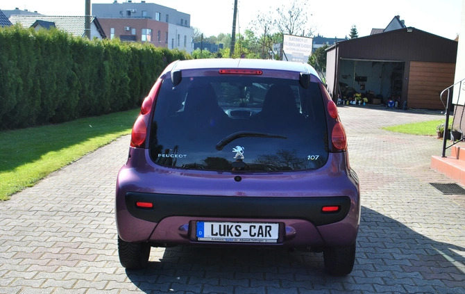Peugeot 107 cena 19999 przebieg: 125000, rok produkcji 2013 z Szczebrzeszyn małe 667